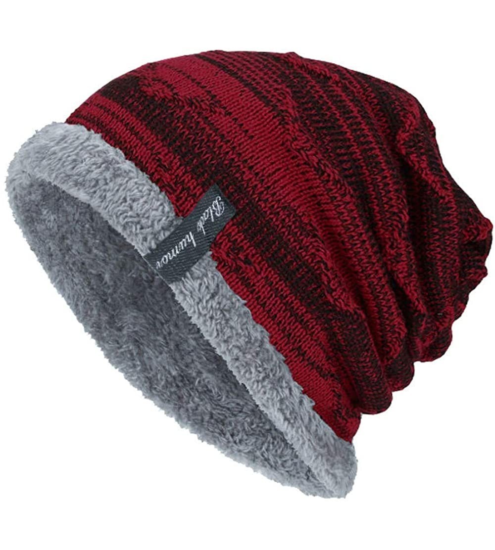 Baseball Caps Unisex Stretch Outdoor Beanies - C-unisex Red - C81924CUMHH $16.78