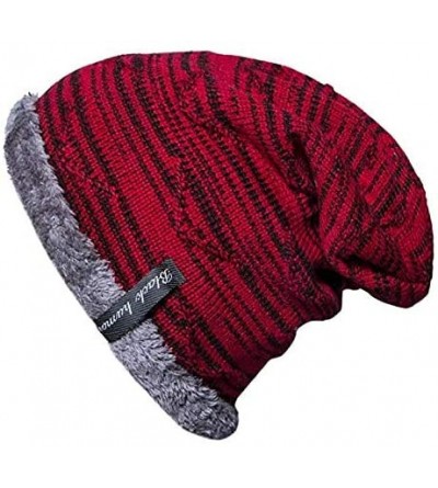 Baseball Caps Unisex Stretch Outdoor Beanies - C-unisex Red - C81924CUMHH $16.78