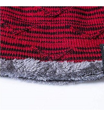 Baseball Caps Unisex Stretch Outdoor Beanies - C-unisex Red - C81924CUMHH $16.78