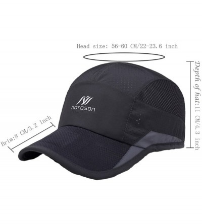 Sun Hats Unisex Mesh Sport Cap Quick-Drying Outdoor Breathable Sun hat Runner UV Protection 50+ - Light Gray a - CE17YYQ7CR2 ...