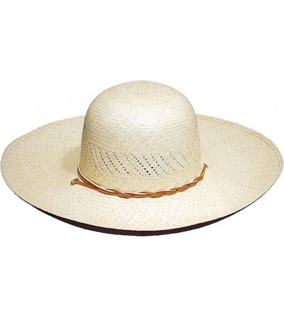 Fedoras Women's Wide Brim UPF 50+ Packable Panama Hat - Natural - C811IDORL3V $115.32