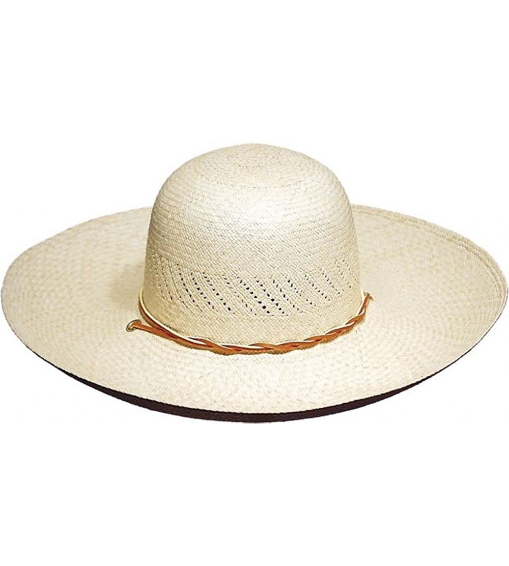 Fedoras Women's Wide Brim UPF 50+ Packable Panama Hat - Natural - C811IDORL3V $119.43