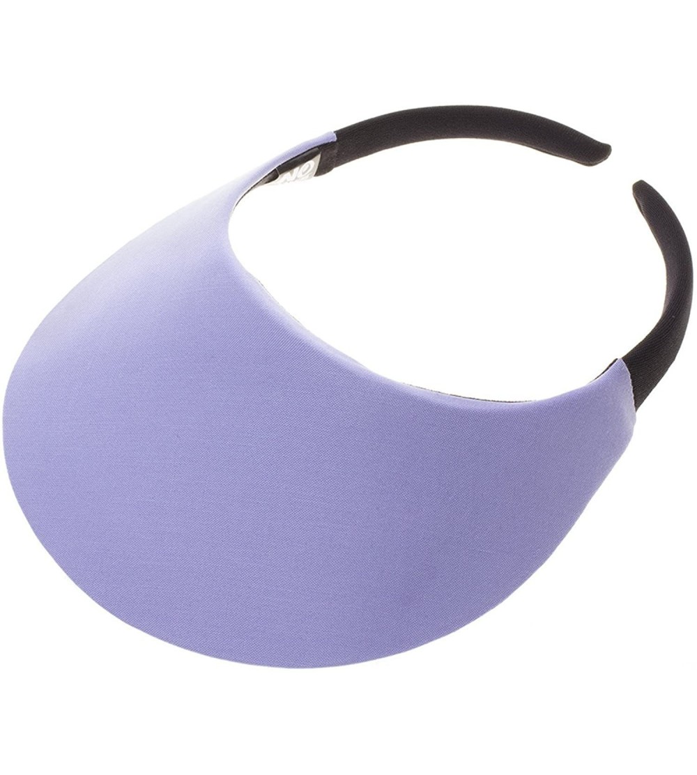 Visors Midsize Sport Sun Visor - Lavender - CL12E3BEFGN $14.73