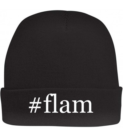 Skullies & Beanies flam - A Nice Hashtag Beanie Cap - Black - C518NZ68RRG $14.91