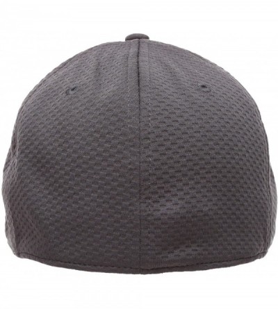 Baseball Caps Plain Polyester Twill Baseball Cap Hat with Flex fit Elastic Band - 1735-dark Grey - CJ12O814MTS $14.12
