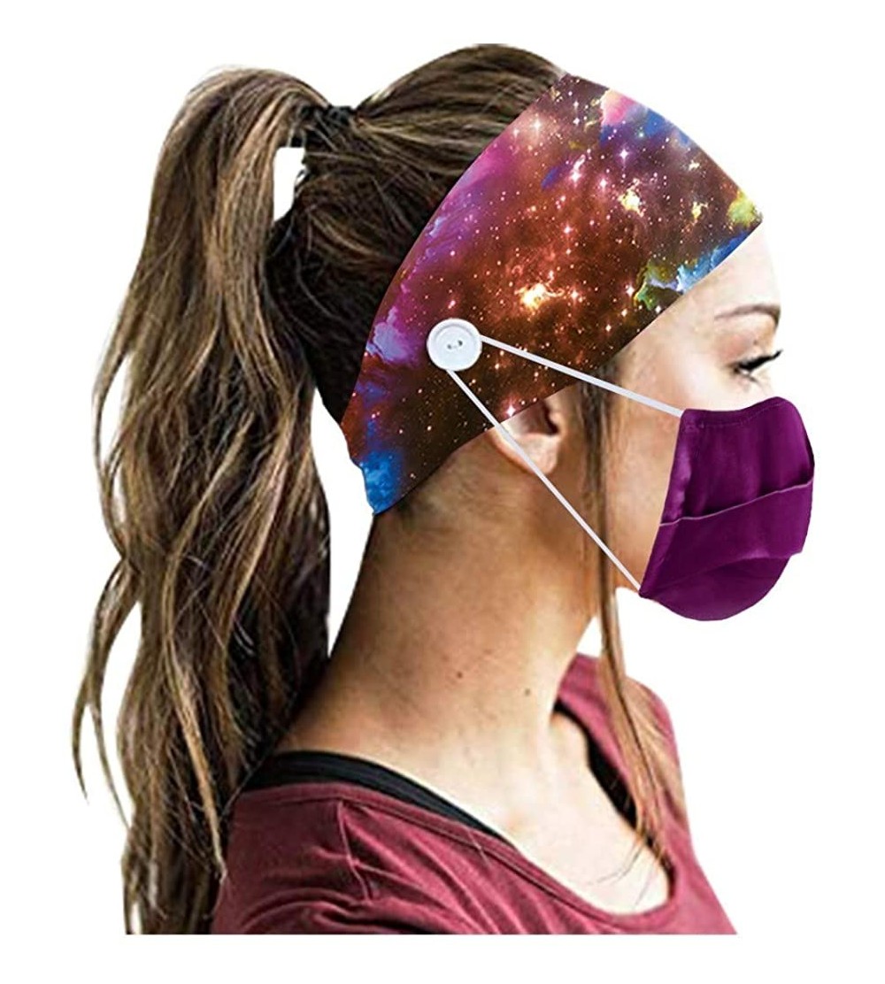 Headbands Elastic Headbands Workout Running Accessories - A-5 - CT19848H9DA $8.61