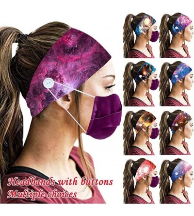 Headbands Elastic Headbands Workout Running Accessories - A-5 - CT19848H9DA $8.61