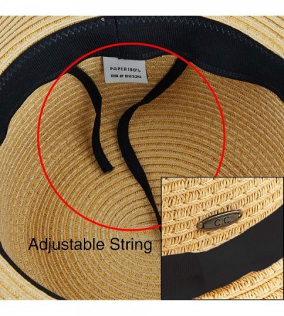 Sun Hats Exclusives Straw Embroidered Lettering Floppy Brim Sun Hat (ST-2017) - A Fringes-just Married - CW194RQI8R8 $22.22