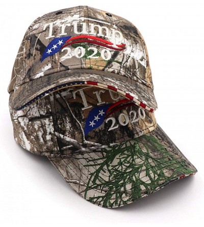 Baseball Caps Camouflage Baseball Snapback President Embroidery - Camouflage1 - CD18UW703GH $19.36