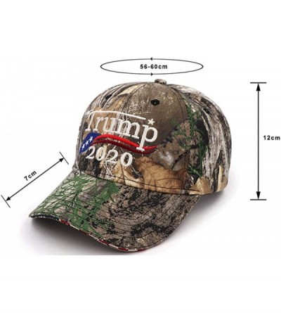 Baseball Caps Camouflage Baseball Snapback President Embroidery - Camouflage1 - CD18UW703GH $11.82