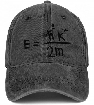 Baseball Caps Unisex Baseball Cap Cowboy Hat Hawk Dad Hats Trucker Hat - Mathematical Formulas - CU18WL7IZN8 $12.23