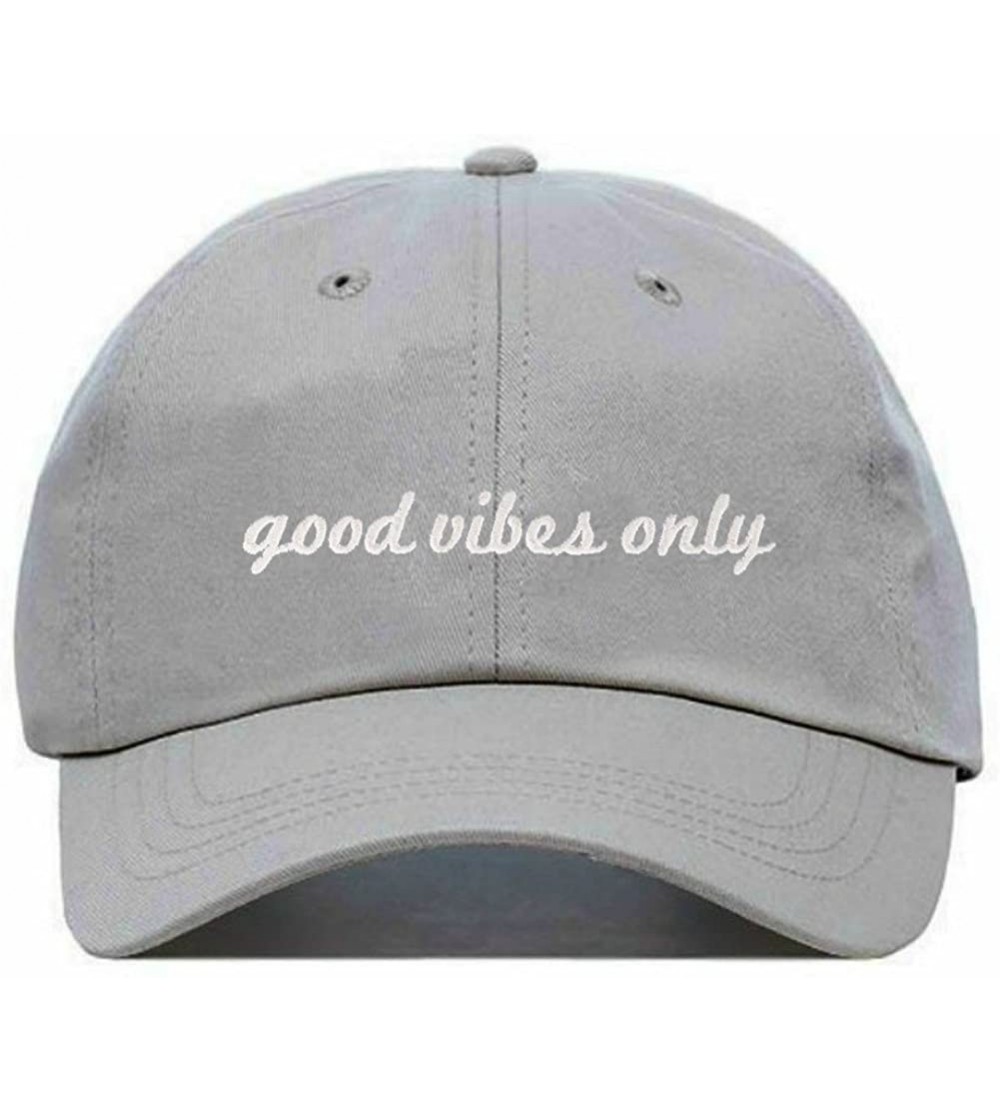 Baseball Caps Baseball Embroidered Unstructured Adjustable Multiple - Grey - CV187MTE3XA $20.34