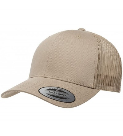 Baseball Caps Flexfit Retro Snapback Trucker Cap - Gray/Gray - CL184MW9D04 $27.29