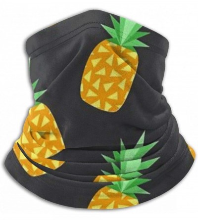 Balaclavas Neck Gaiter Headwear Face Sun Mask Magic Scarf Bandana Balaclava - Pineapples - CK1979NKKO5 $17.90