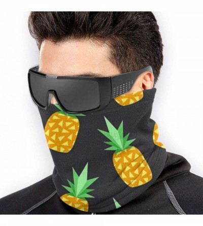 Balaclavas Neck Gaiter Headwear Face Sun Mask Magic Scarf Bandana Balaclava - Pineapples - CK1979NKKO5 $17.90