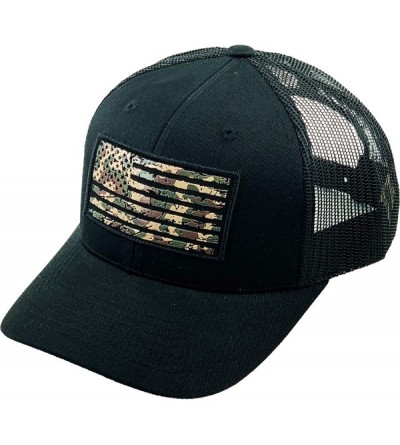 Baseball Caps Tactical Operator Collection with USA Flag Patch US Army Military Cap Fashion Trucker Twill Mesh - C718WOIG0Z3 ...