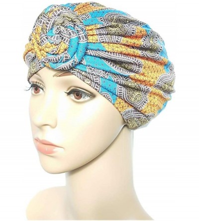 Skullies & Beanies African Pattern Headwrap Pre Tied Stretch - 3 Packs 01 - CK18YAGOGTN $18.13