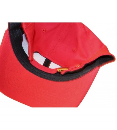 Baseball Caps 6 Panel Get Smoked Hat Persona 5 - Red - CZ186DW5OEG $14.24