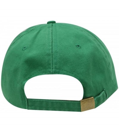 Baseball Caps Girl Power' Cotton Baseball Cap - Kelly Green - C612KBLE04B $13.77