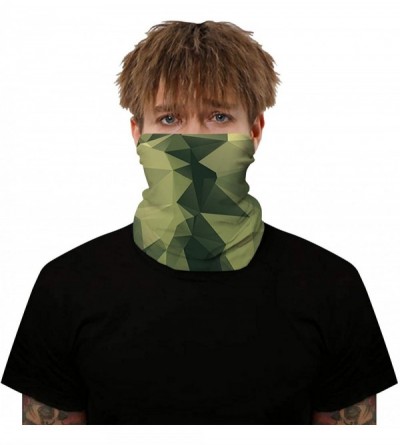 Balaclavas Seamless Rave Bandana Mask Headwear Neck Gaiter Scarf Unisex Balaclava Face Mask - Camouflage02 - CH1983O5NGT $9.24