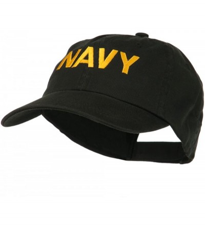 Baseball Caps Military Occupation Letter Embroidered Unstructured Cap - Navy - C511ND5K6FF $29.55