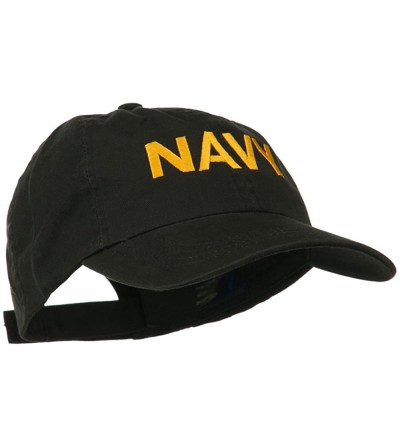 Baseball Caps Military Occupation Letter Embroidered Unstructured Cap - Navy - C511ND5K6FF $29.55