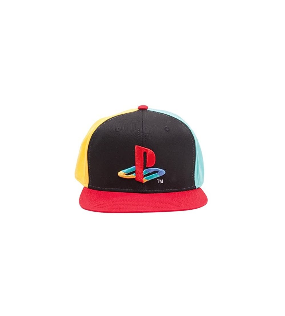 Baseball Caps Official Original Coloured Logo Black Snapback Cap Hat - One Size - CH12IABKQFP $27.35