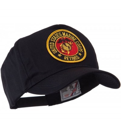 Baseball Caps Retired Embroidered Military Patch Cap - Marine 2 - CZ11FITNQOH $17.09