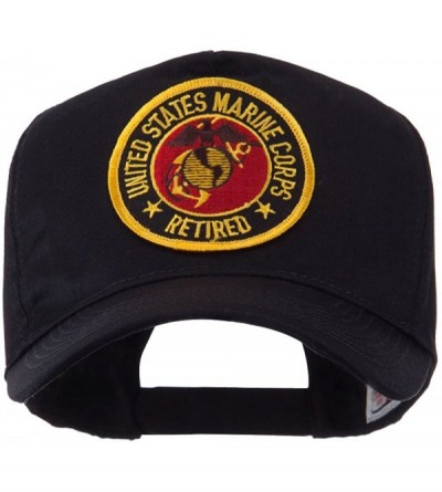 Baseball Caps Retired Embroidered Military Patch Cap - Marine 2 - CZ11FITNQOH $17.09