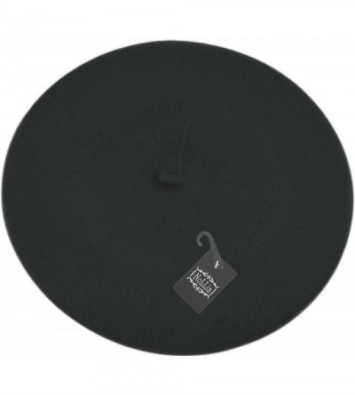 Berets Nollia Women's Solid Color Beret Hat - Charcoal - C212J2VA5VR $11.34