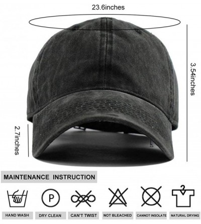 Baseball Caps Unisex Life is Better with German Shepherd Cotton Denim Dad Hat Adjustable Plain Cap - Practically Perfect9 - C...