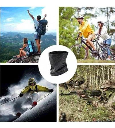 Balaclavas Sun UV Neck Gaiter Face Scarf Balaclava Mouth Bandanas for Men Women for Sports - CS1985CDMWY $18.87