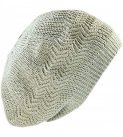 Skullies & Beanies Unisex Cotton Classic Rasta Beanie Tam - Sage Green - CD189ZHLGK2 $19.74