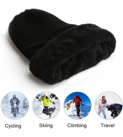 Skullies & Beanies Flannel Unisex Beanie hat - Mcf-black - CN1884Q0WRR $15.13