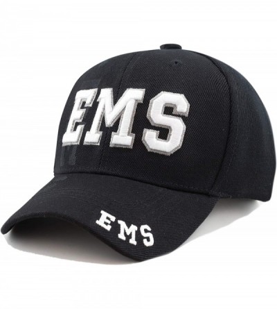 Baseball Caps Law Enforcement 3D Embroidered Baseball One Size Cap - 4. Ems - C1195R4R4XO $16.70