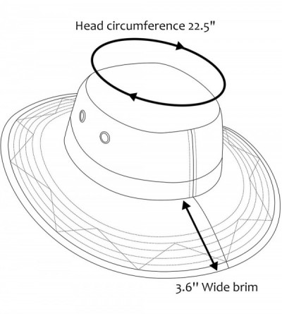 Rain Hats Waterproof Sun Hat Outdoor Wide Brim Bucket Boonie Cap for Safari Hiking Fishing - Tan - CO18H84Z4UG $9.95