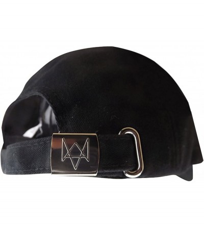 Baseball Caps Men's Hat Watch Dogs Aiden Pearce Logo Cap Black One Size - C912840EJK1 $19.40