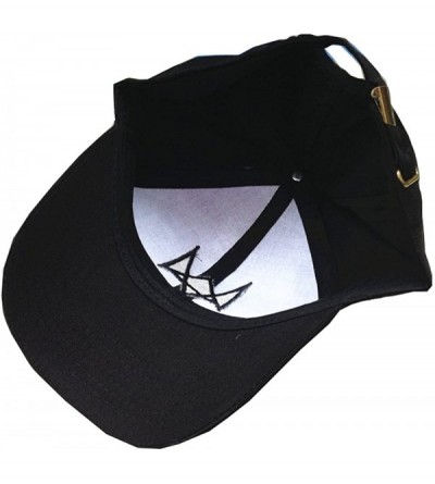 Baseball Caps Men's Hat Watch Dogs Aiden Pearce Logo Cap Black One Size - C912840EJK1 $19.40