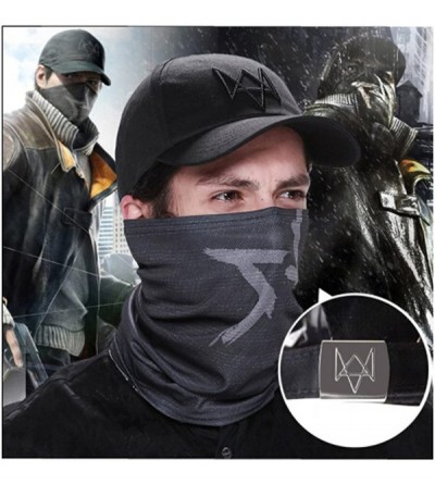 Baseball Caps Men's Hat Watch Dogs Aiden Pearce Logo Cap Black One Size - C912840EJK1 $19.40