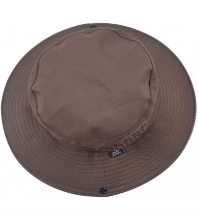 Sun Hats Packable Perfect Fishing Gardening - Brown - C818D6E7TR2 $13.33