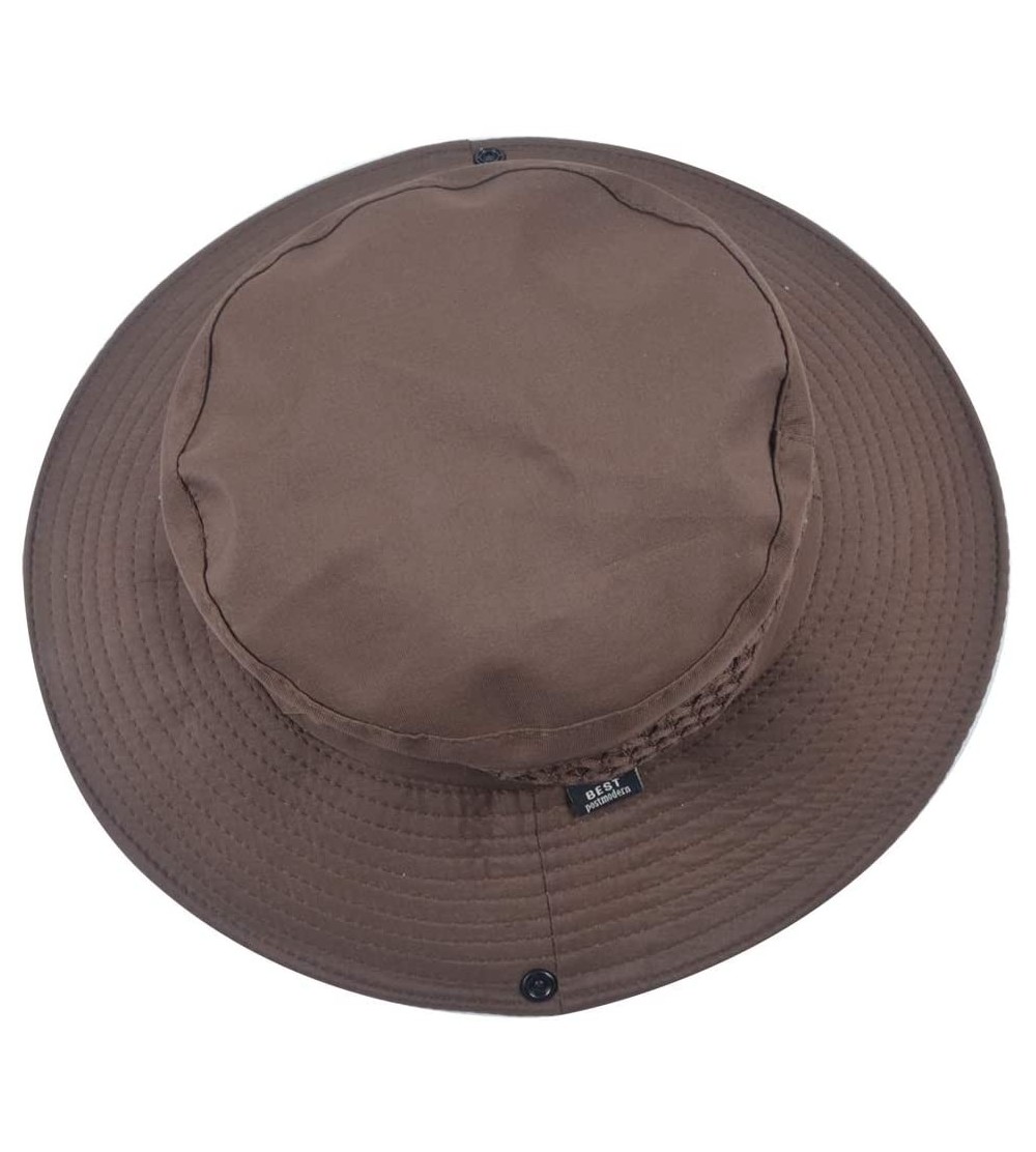 Sun Hats Packable Perfect Fishing Gardening - Brown - C818D6E7TR2 $13.33