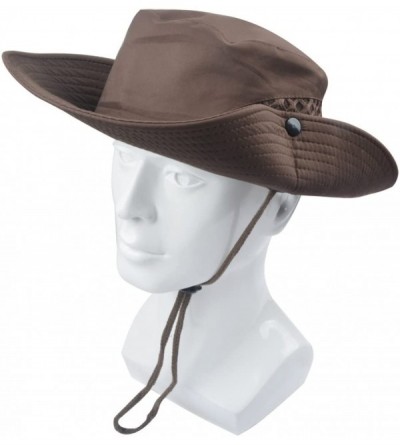 Sun Hats Packable Perfect Fishing Gardening - Brown - C818D6E7TR2 $13.33