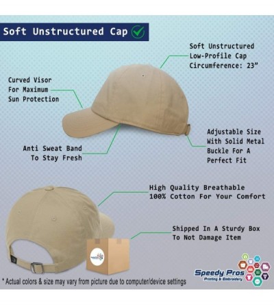 Baseball Caps Custom Soft Baseball Cap Shamrock Embroidery Dad Hats for Men & Women - Stone - C218SHIU5S3 $11.83