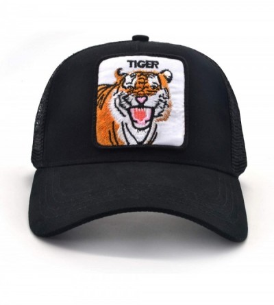 Baseball Caps Profile Baseball Trucker Adjustable Outdoor - Tiger - CE18A7MZQ90 $9.29