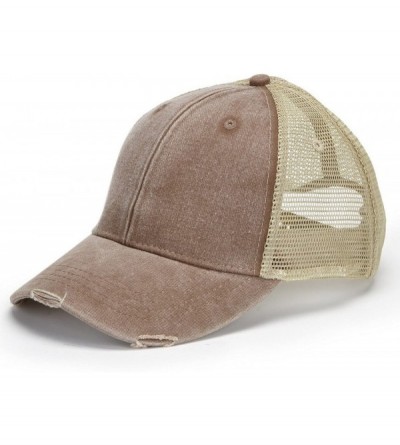 Baseball Caps Durable Structured Ollie Cap - Mississipi Mud/Tan - CL11JLJ1NYP $18.52
