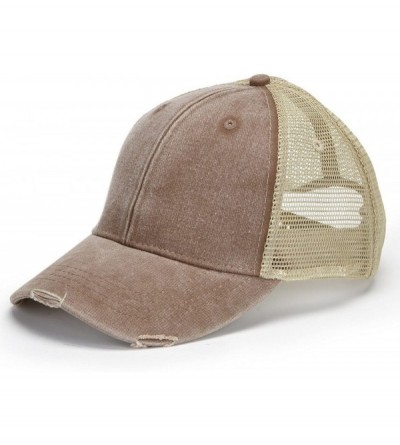 Baseball Caps Durable Structured Ollie Cap - Mississipi Mud/Tan - CL11JLJ1NYP $8.90