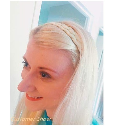 Headbands Headband Headbands Hairpiece Synthetic - Blonde - C518WWMS429 $8.55