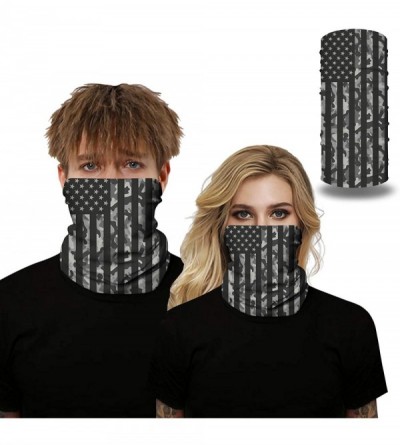 Balaclavas Stripes USA Flag Print Balaclava and Cool Skull Stars for Men Women Dust Wind Mask Neck Gaiter - C9197Y3ZSI8 $9.71