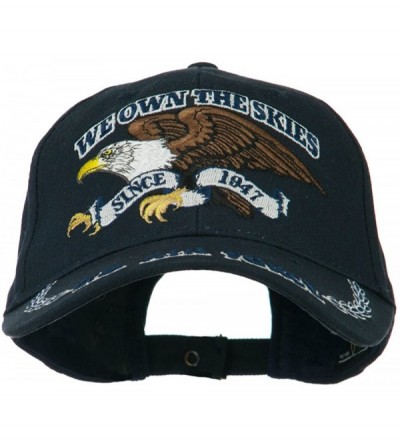 Baseball Caps US Air Force Extreme Embroidery Military Cap - Brown - C711JL1DRY7 $25.38