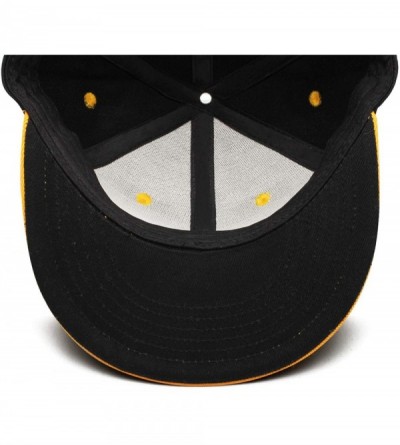 Baseball Caps Mens Womens Casual Adjustable Basketball Hat - Yellow-6 - CJ18N9GW5GQ $22.04